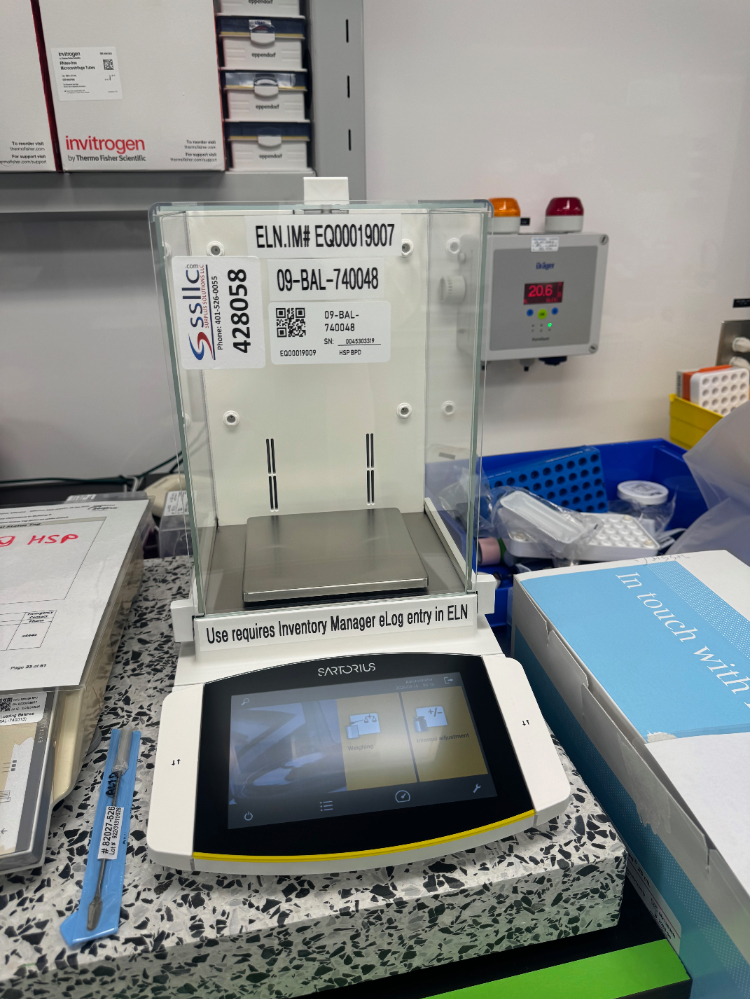 Image of Sartorius Cubis Analytical Balance